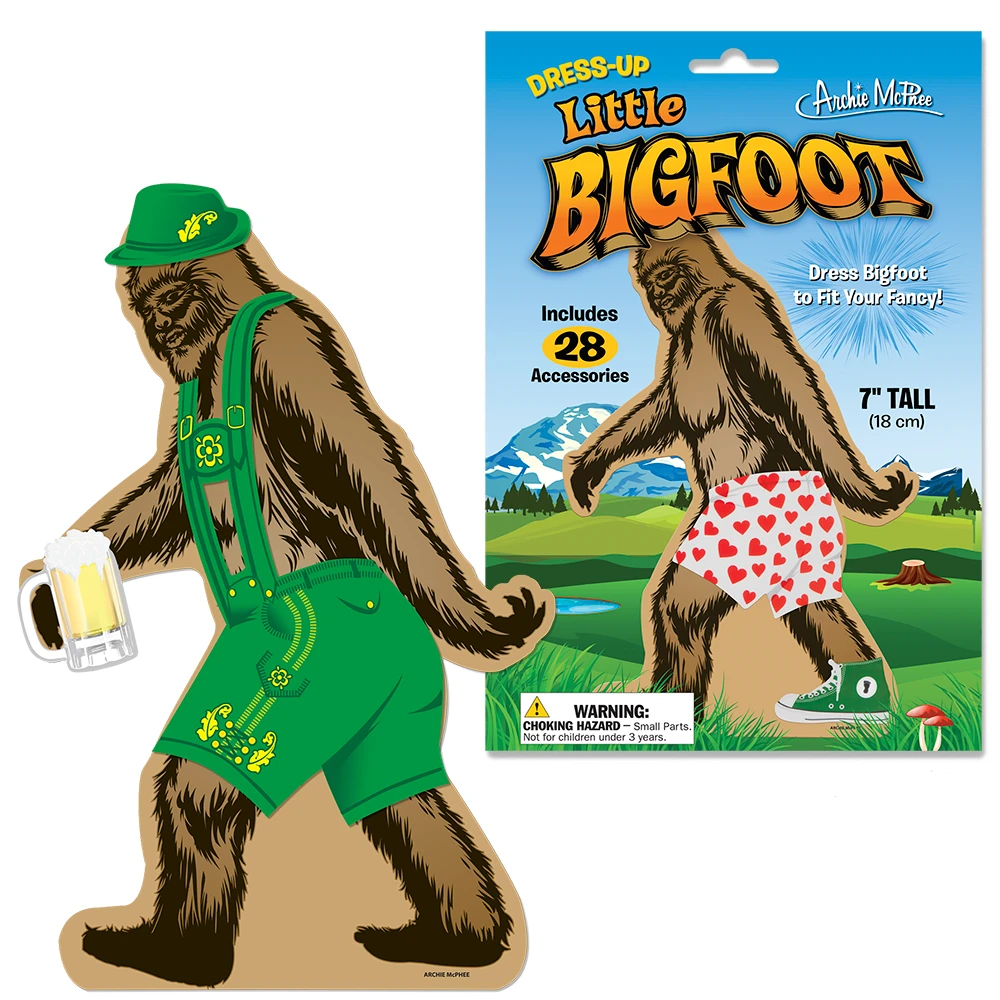 Squishy Bigfoot BFF – Archie McPhee