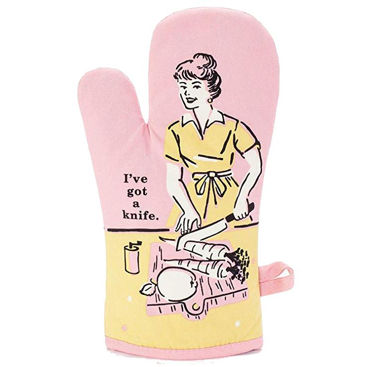 Blue Q : Oven Mitt - Dear Wine, Yes.