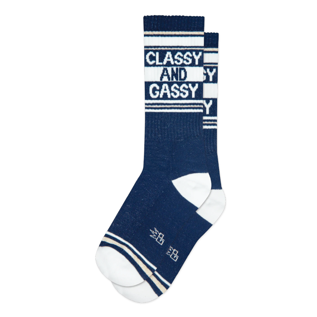 Women's Poodle Socks - Blue