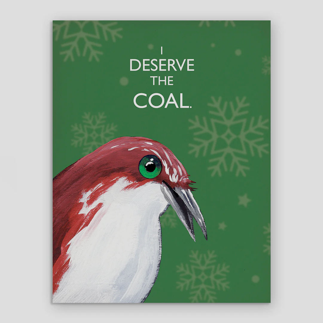 You Deserve a Lump of Coal