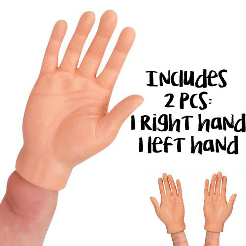 Accoutrements - Archie McPhee Funny Novelties Finger Hands - 2 pc Right & Left