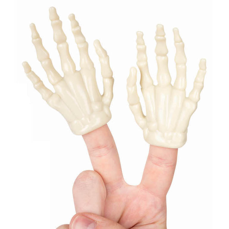 Glow-in-the-dark Skeleton Hand - 1pc – Off the Wagon Shop