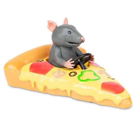 Accoutrements - Archie McPhee Personal Care Racing Pizza Rat - 3"