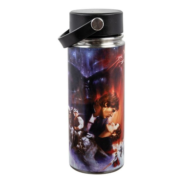 Star Wars Darth Vader Stainless Steel Water Bottle, 16 oz.