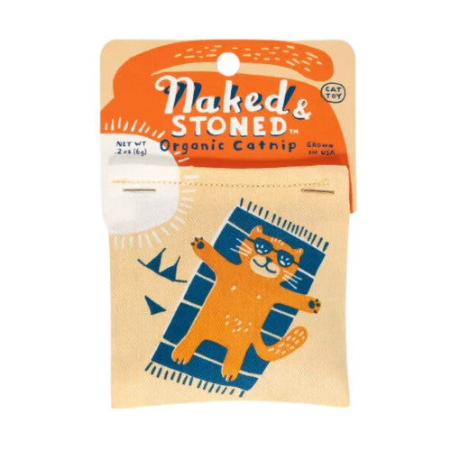 Blue Q Funny Novelties Naked & Stoned Organic Catnip