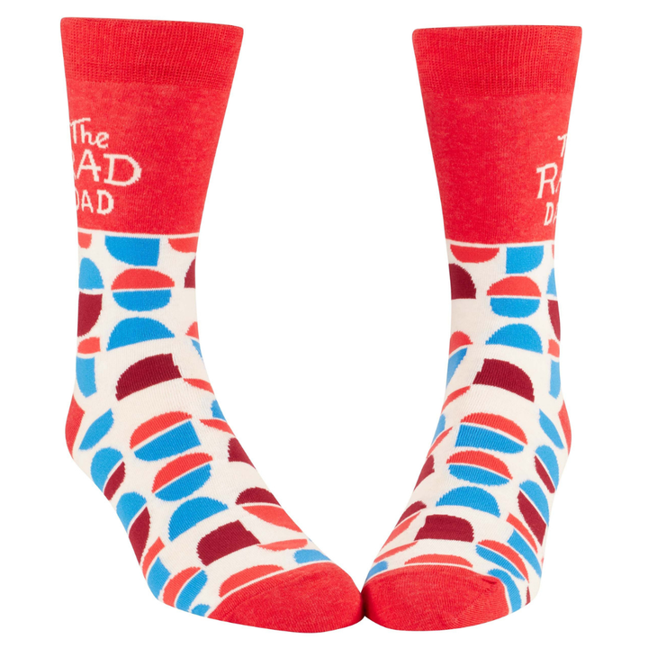 Blue Q Socks & Tees The Rad Dad Men's Crew Socks