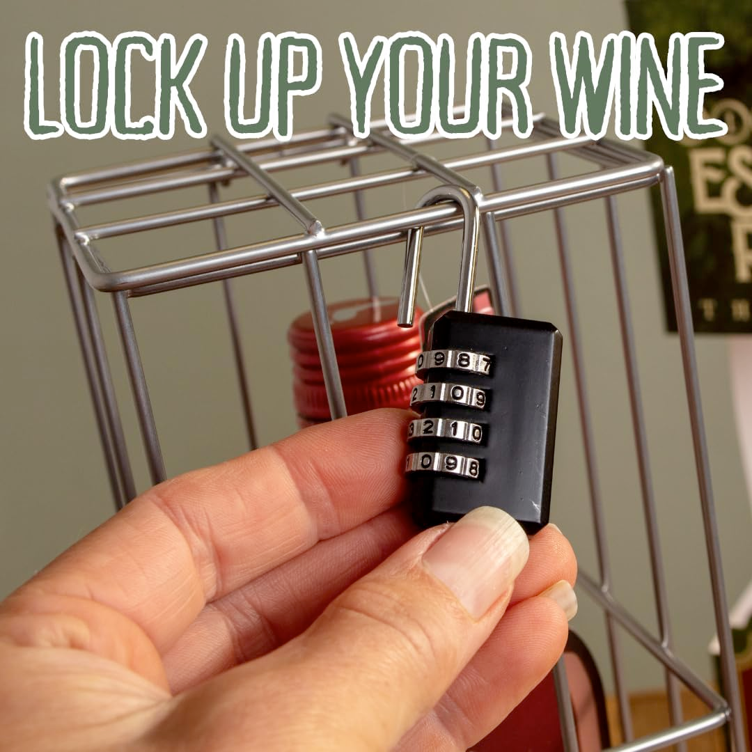 Wine Stopper Lock Puzzle - Escape Room Party Puzzle
