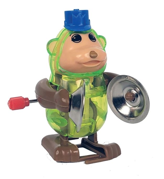 California Creations Toy Novelties Tucker Monkey w/ Cymbal Windup  Toy