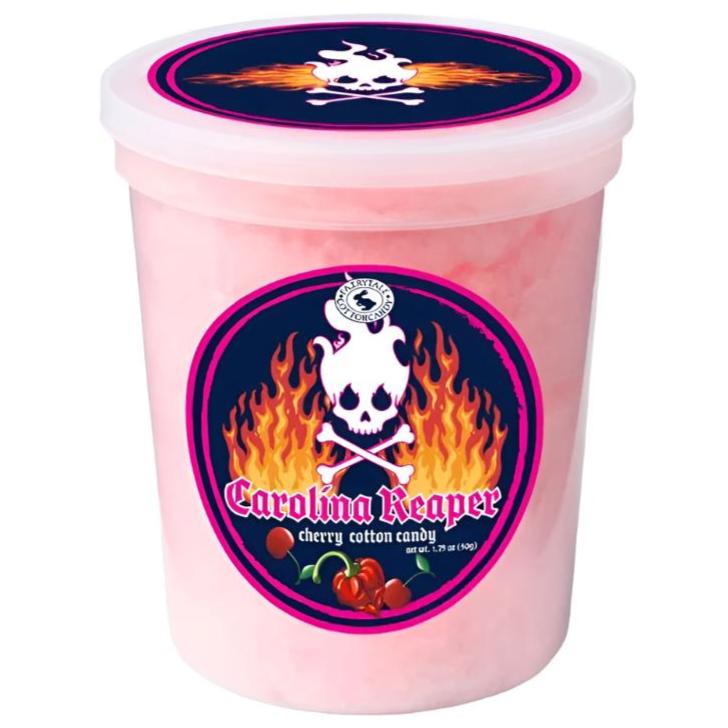 Carolina Reaper Cherry Cotton Candy-Weird-Funny-Gags-Gifts-Stupid-Stuff