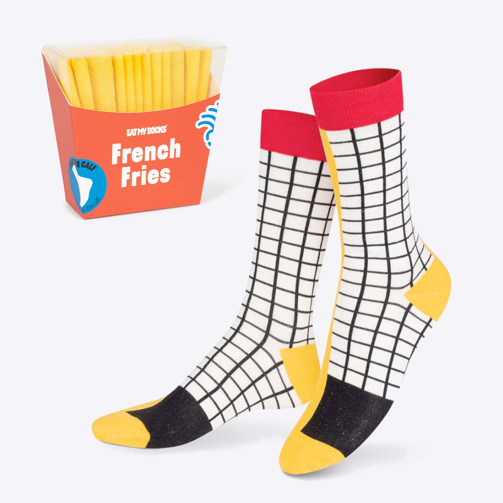 Eat My Socks Socks & Tees French Fries Eat My Socks Fast Food