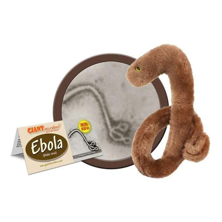 Giantmicrobes Toy Stuffed Plush Giantmicrobe Ebola Virus-