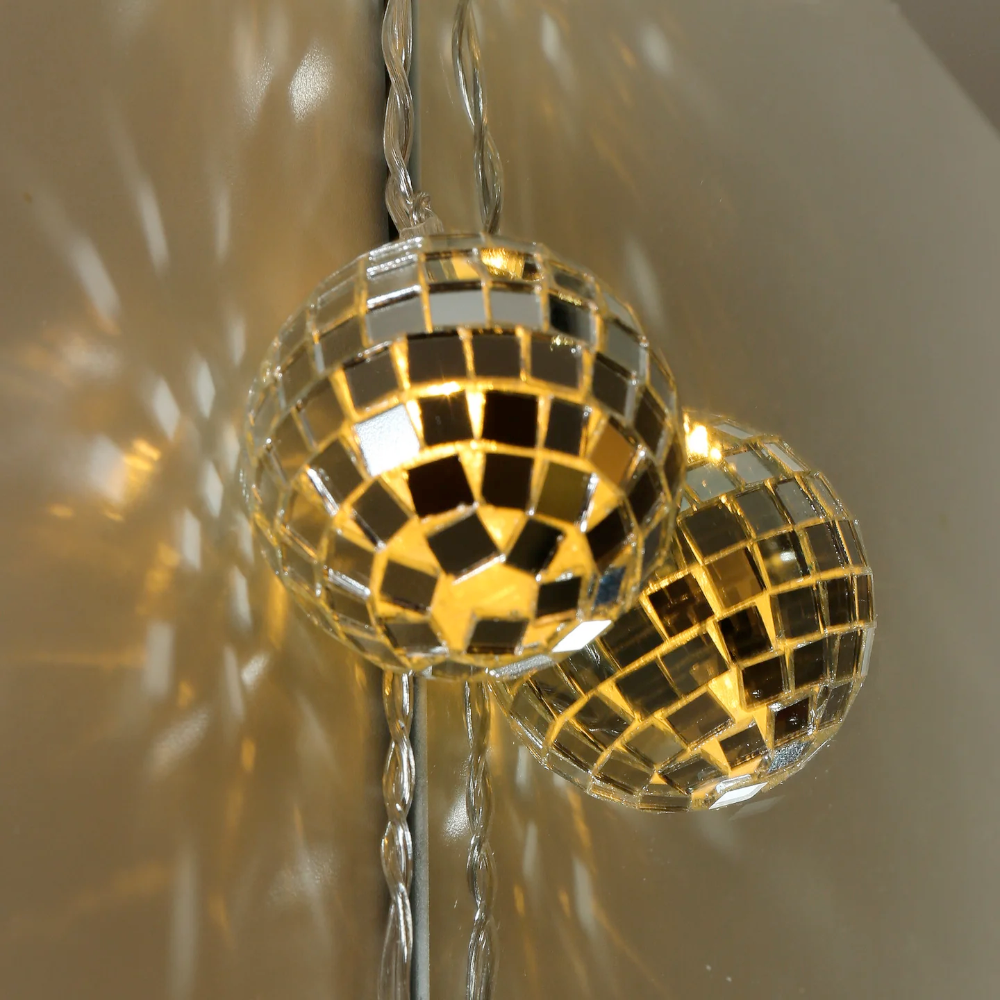 KIKKERLAND Home Decor Disco String Lights