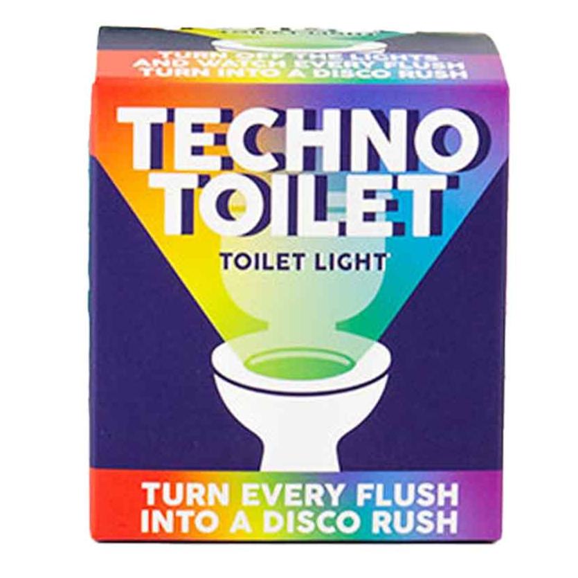 Techno Toilet: Toilet Light-Weird-Funny-Gags-Gifts-Stupid-Stuff