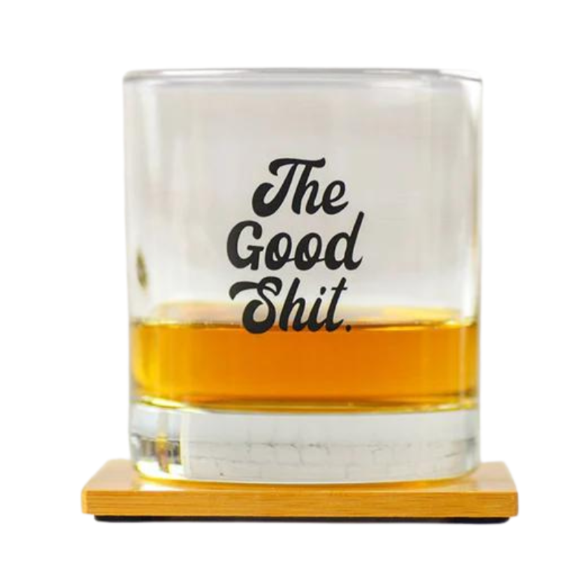 Meriwether Drinkware & Mugs The Good Sh*t Whiskey Glass