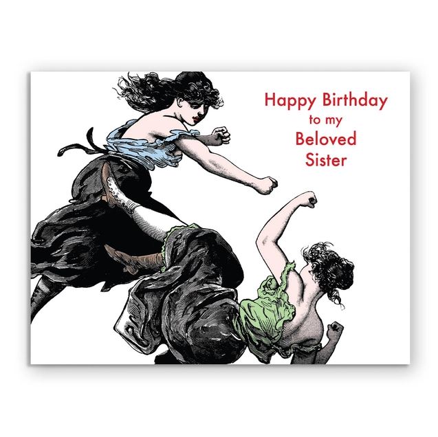 funny happy birthday cards for sister