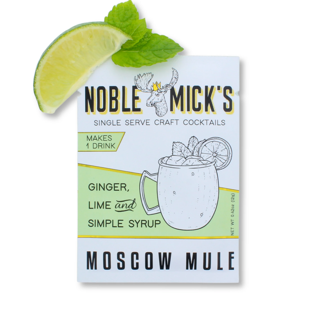 Noble Micks Single Serve Craft Cocktail Mix Spicy Jalapeno Margarita