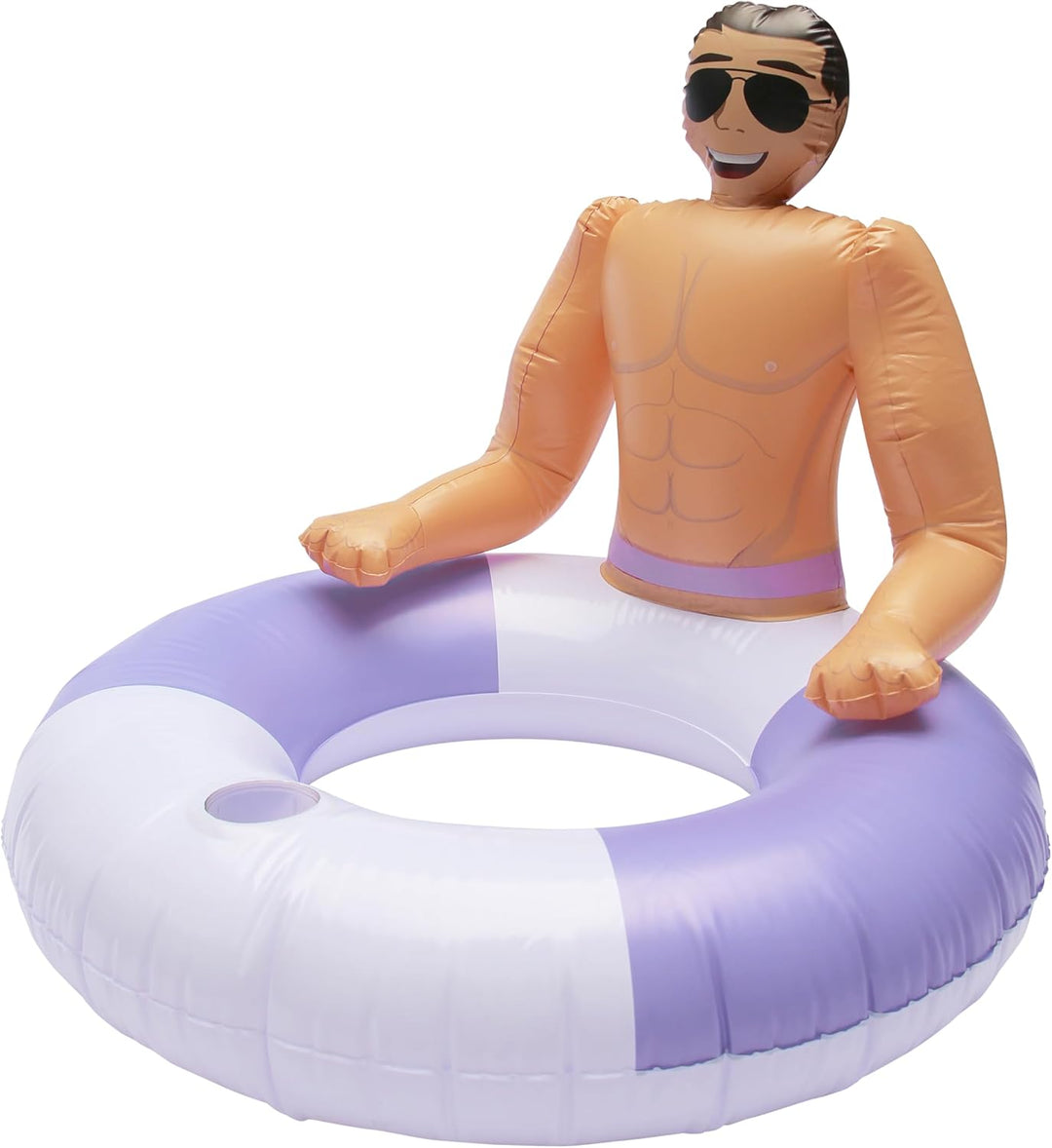 NPW Toy Outdoor Fun Chad Inflatable Hunk Pool Float