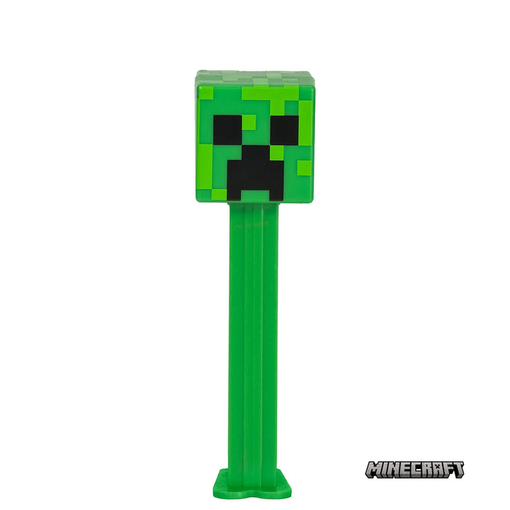 PEZ Candy CANDY Minecraft Creeper Pez Single Blister Pack w/ 3 refills