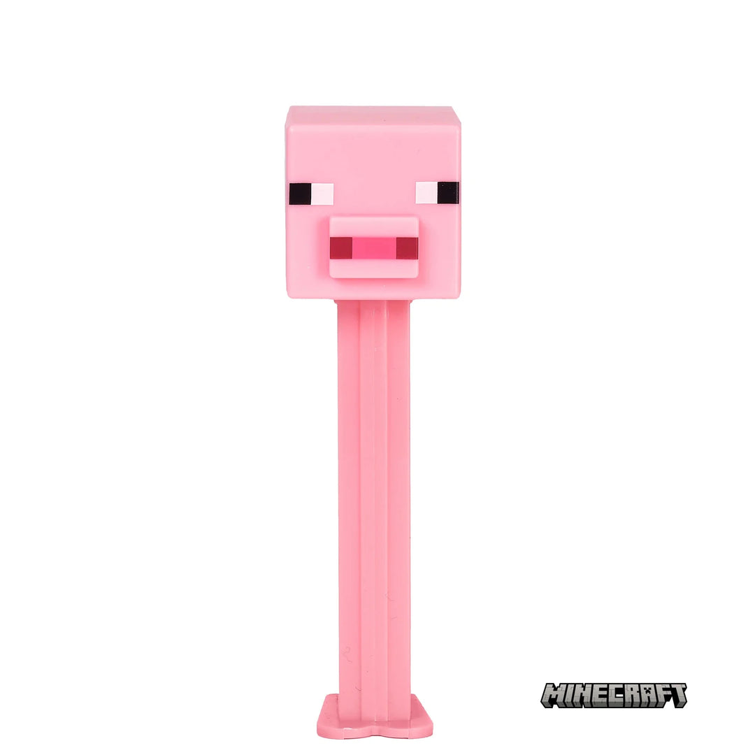 PEZ Candy CANDY Minecraft Pig Pez Single Blister Pack w/ 3 refills