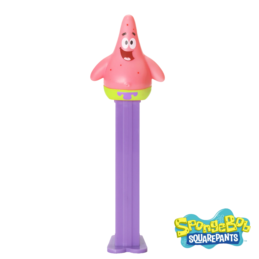 PEZ Candy CANDY Patrick Pez Single Blister Pack w/ 3 refills