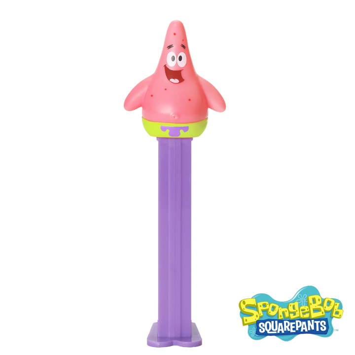 PEZ Candy CANDY Patrick Pez Single Blister Pack w/ 3 refills