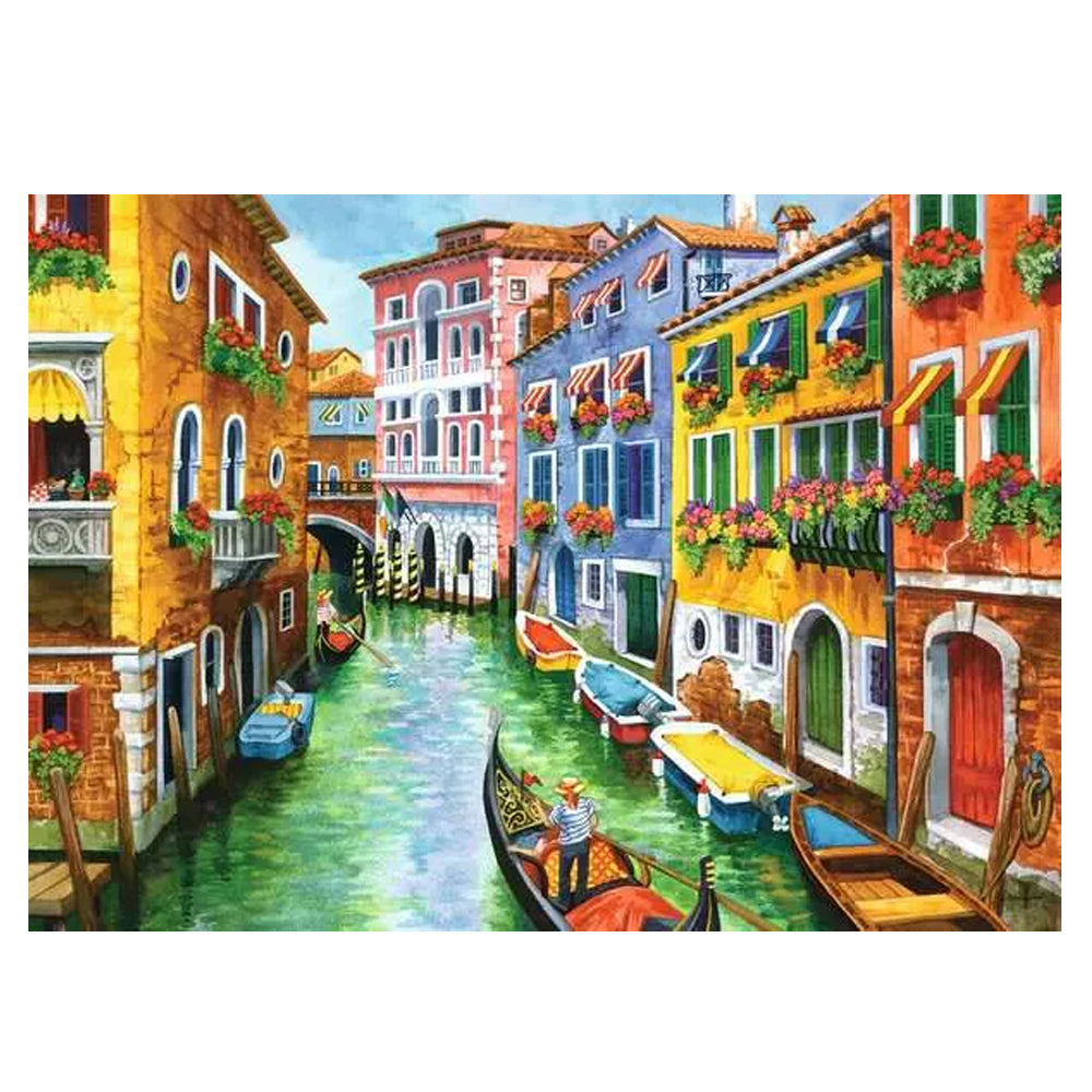 Ravensburger Puzzles Ravensburger Gondola Ride 300 pc Large Format Puzzle