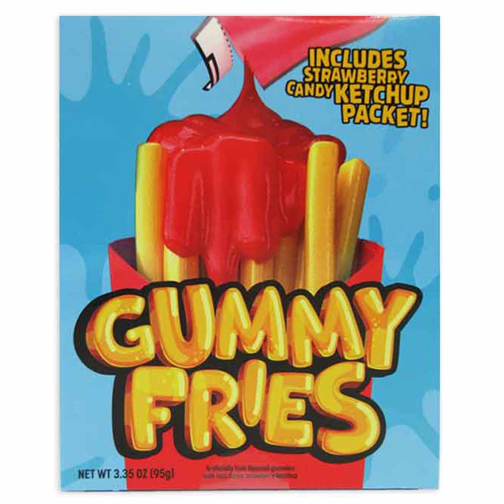 Redstone Foods Candy Gummy Fries with Ketchup