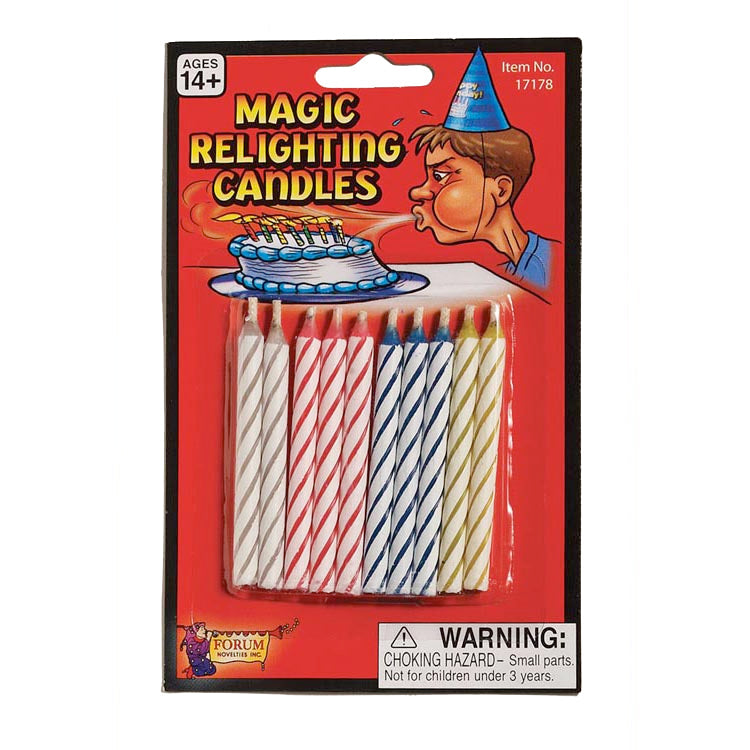 Rubies II LLC / Forum Novelties Funny Novelties Magic Relighting Candles