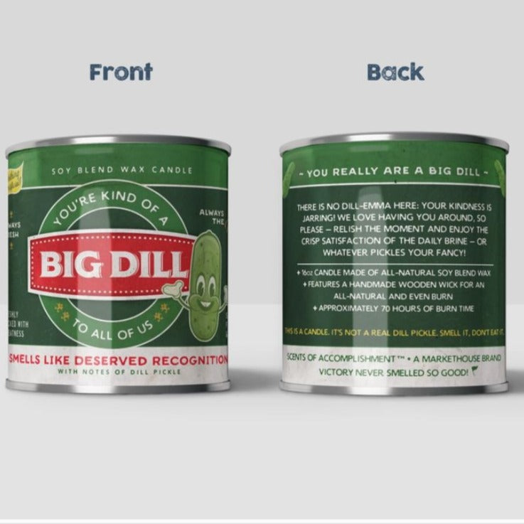 Scents of Accomplishment Home Decor Big Dill 16oz. Candle