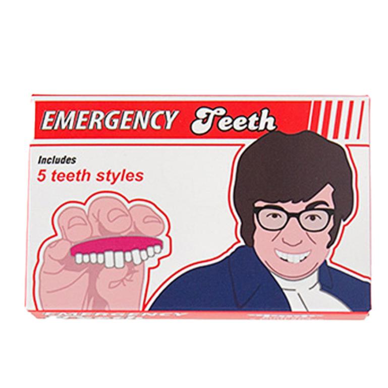 Emergency Teeth - Includes 5 styles-Weird-Funny-Gags-Gifts-Stupid-Stuff