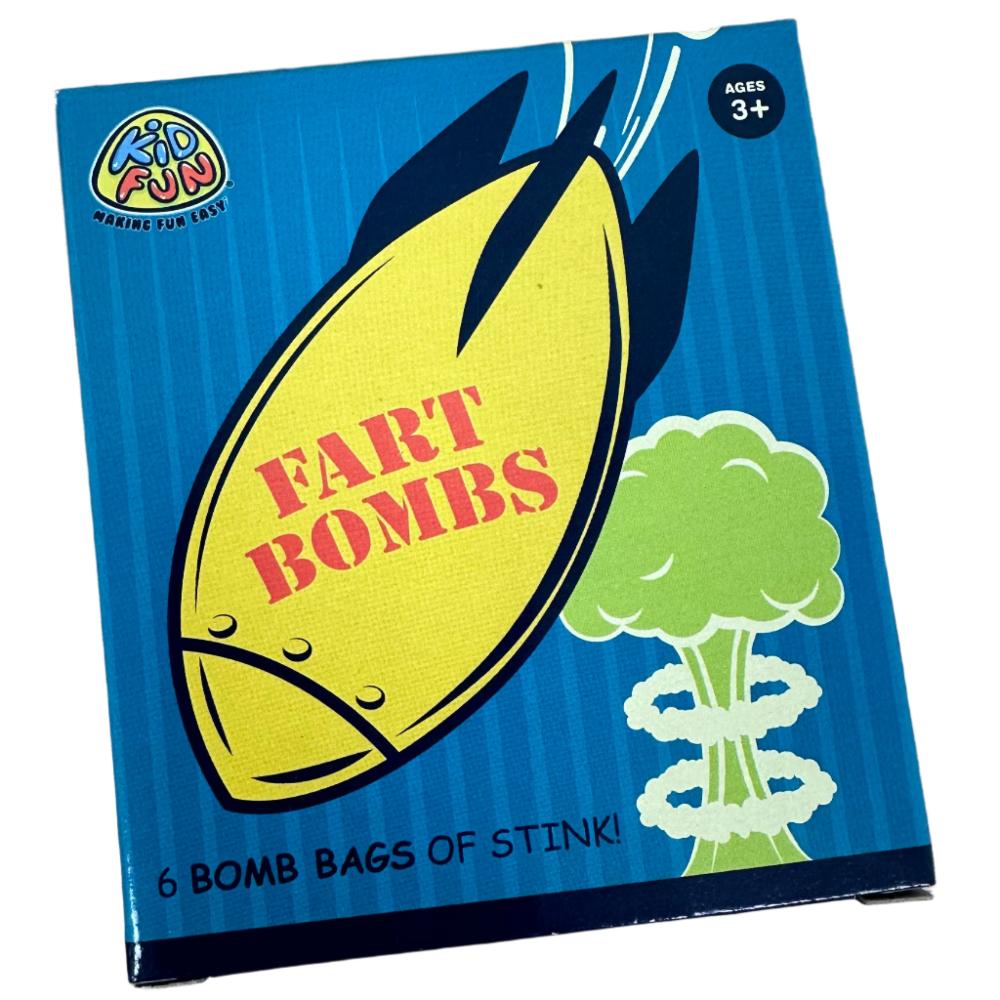 US Toy Company Toy Novelties Fart Bomb Box of 6