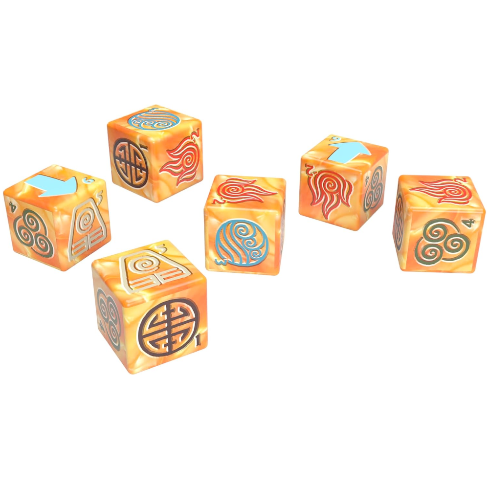 USAopoly Games Avatar Premium Dice Set