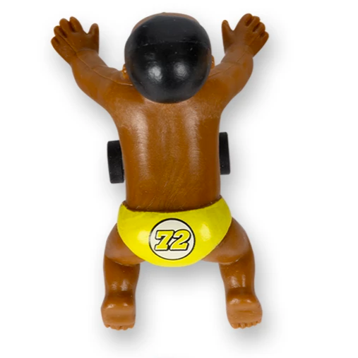 Accoutrements - Archie McPhee IMPULSE - IM Funny Stuff Dark Skin Racing Baby - 1 pc