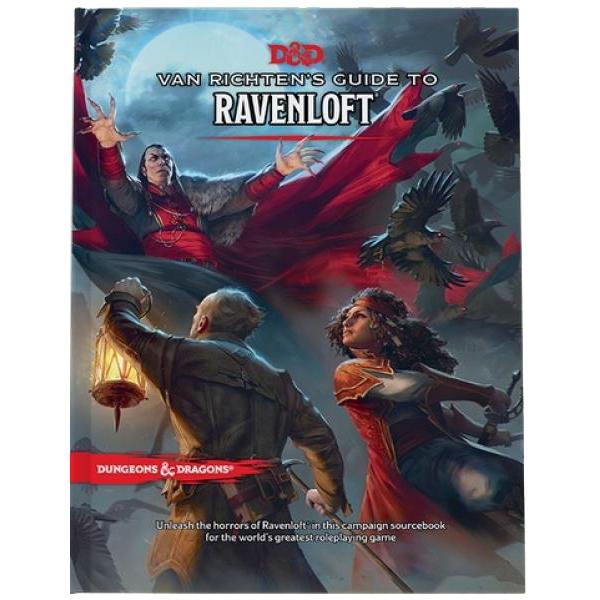 Alliance Game Distributors Games Dungeons and Dragons RPG: Van Richten`s Guide to Ravenloft Hard Cover