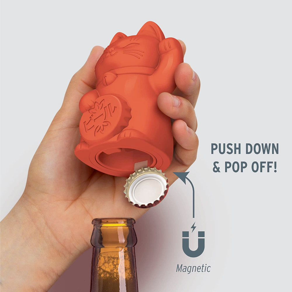 Push And Pop Magnetic Bottle Opener