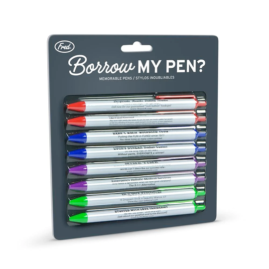 Borrow My Pen | Where is my Pen | Off the Wagon Shop