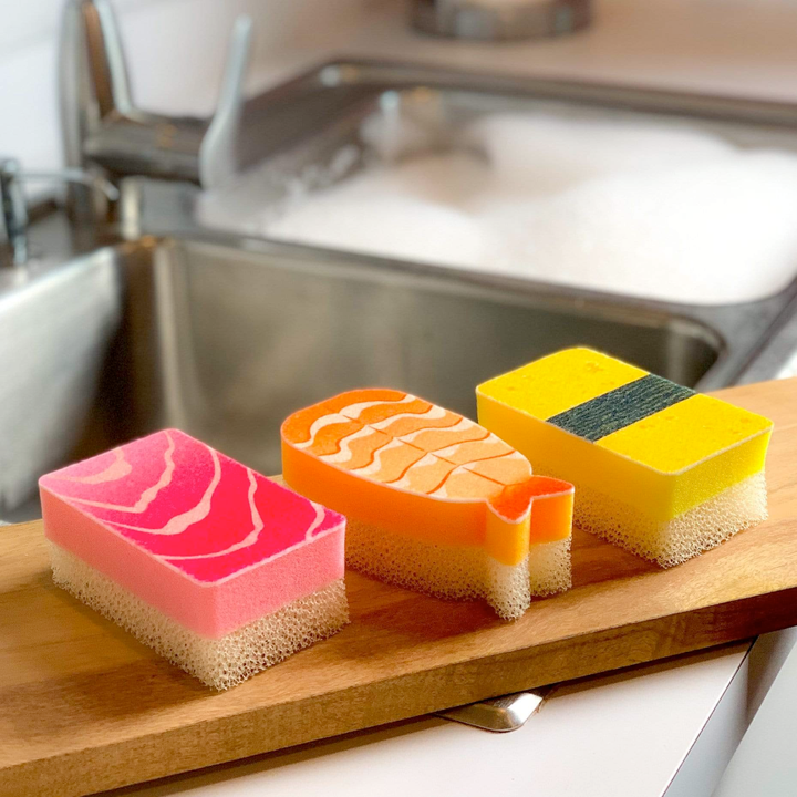 Fred & Friends Kitchen & Table Washabi Sushi Sponges