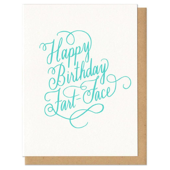 Happy Birthday Fart Face Card – Off the Wagon Shop