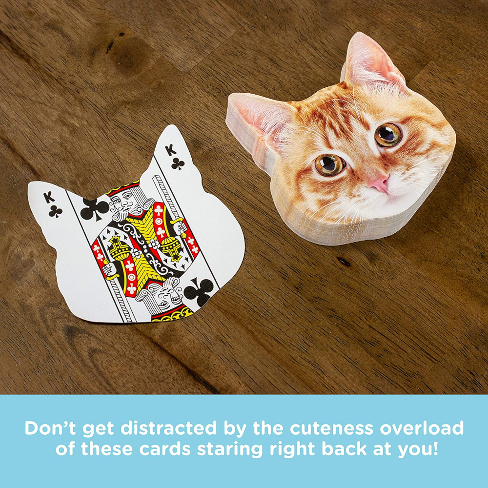 Gama-Go NMR Games Kitten Playing Cards