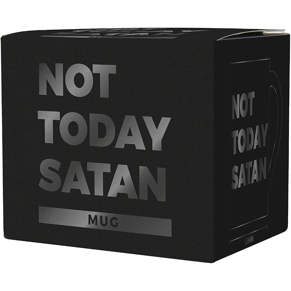 Gift Republic Drinkware & Mugs Not Today Satan Mug