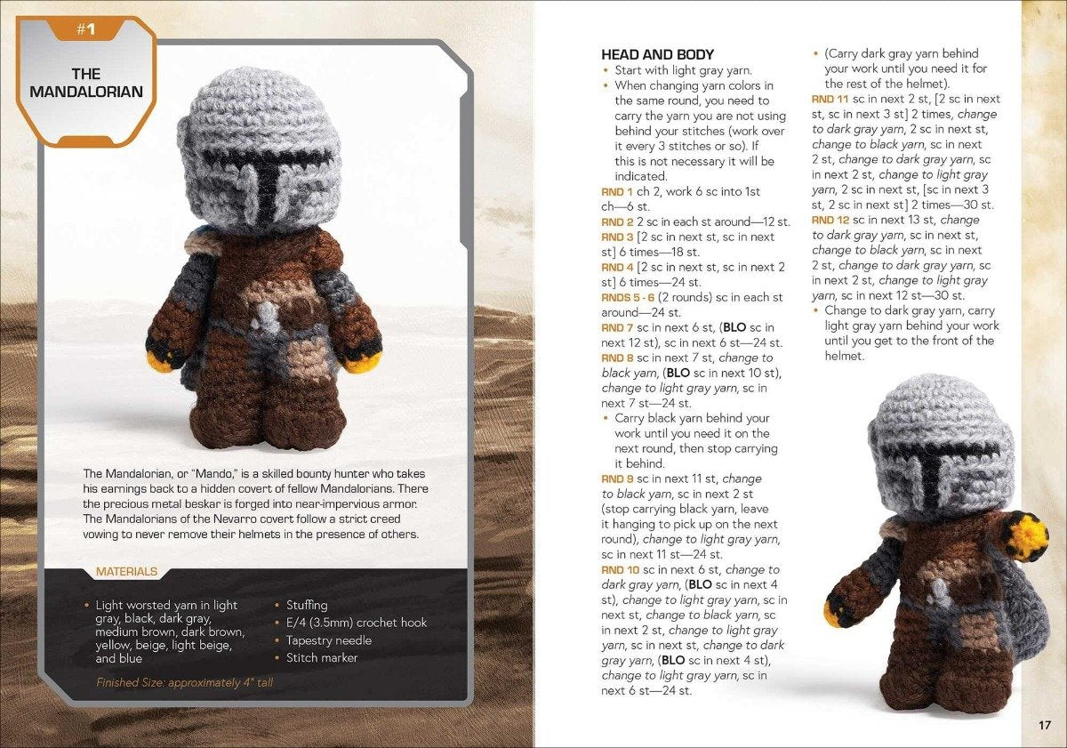 Mandalorian amigurumi discount