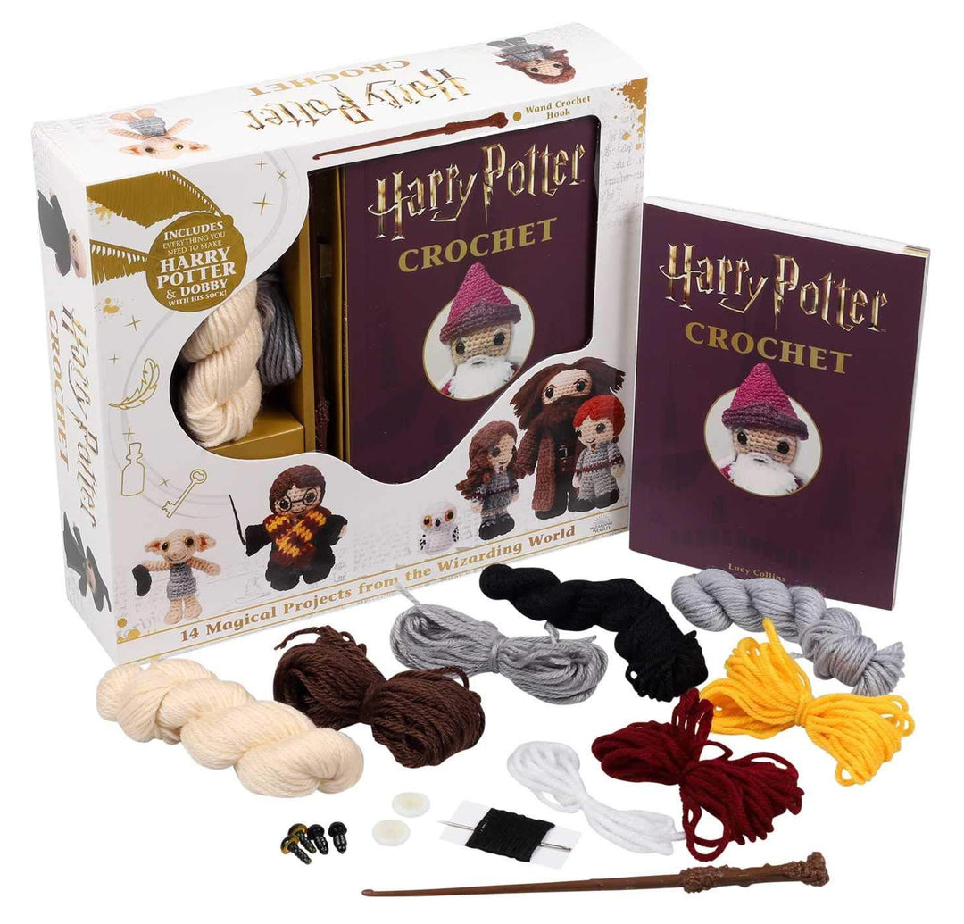 Harry Potter Crochet Kit: Harry & Golden Snitch, Wizarding World,  Craft/Knitting