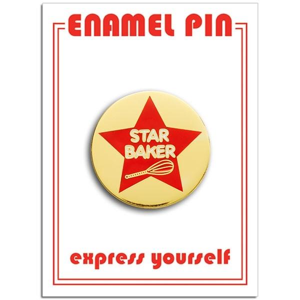 The Found Pins & Patches Star Baker Pin