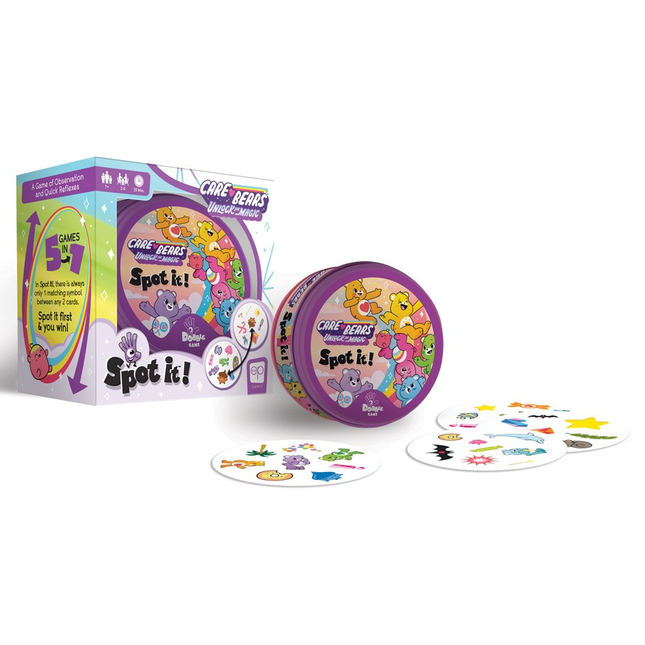 USAopoly Games Spot It Care Bears Game