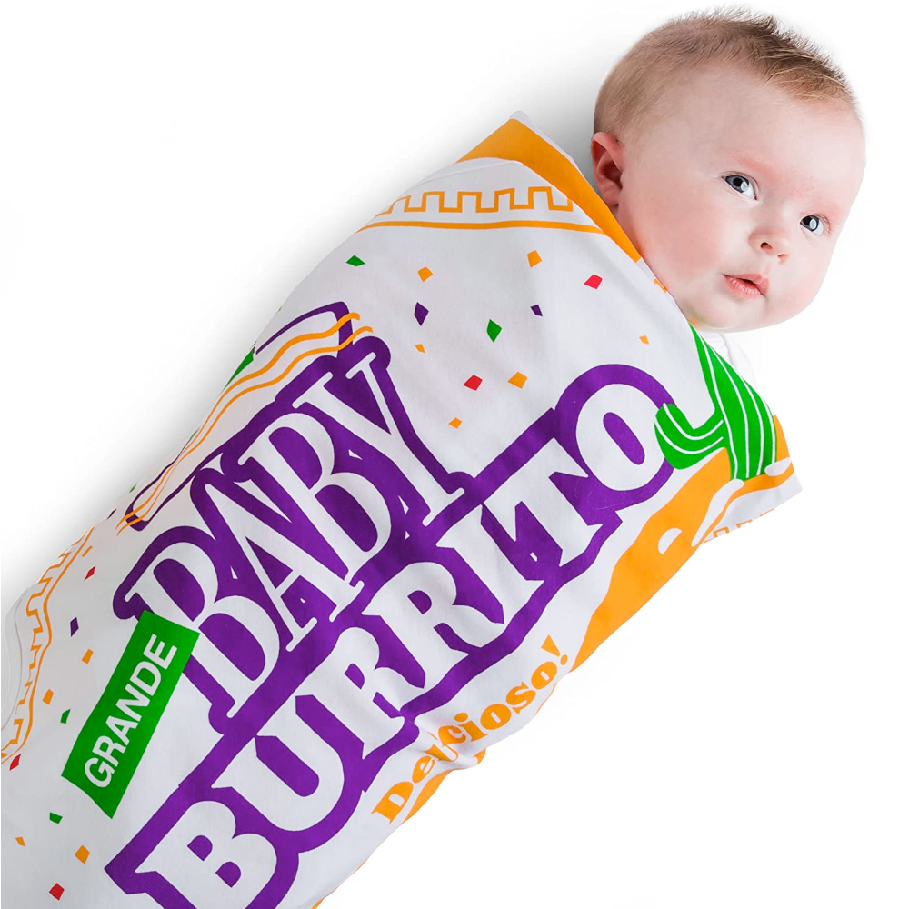 Burrito store baby toy